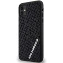 Case Karl Lagerfeld Karl Lagerfeld KLHCN613DMKRLK iPhone 11 / Xr 6.1" Black/Black Hard 3D Rubber Road Logo Case Karl Lagerfeld Karl Lagerfeld KLHCN613DMKRLK iPhone 11 / Xr 6.1" Black/Black Hard 3D Rubber Road Logo
