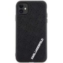 Dėklas Karl Lagerfeld Karlas Lagerfeldas KLHCN613DMKRLK iPhone 11 / Xr 6.1" juodas/juodas kietas 3D guminis kelių logotipas Dėklas Karl Lagerfeld Karlas Lagerfeldas KLHCN613DMKRLK iPhone 11 / Xr 6.1" juodas/juodas kietas 3D guminis kelių logotipas