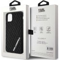 Dėklas Karl Lagerfeld Karlas Lagerfeldas KLHCN613DMKRLK iPhone 11 / Xr 6.1" juodas/juodas kietas 3D guminis kelių logotipas Dėklas Karl Lagerfeld Karlas Lagerfeldas KLHCN613DMKRLK iPhone 11 / Xr 6.1" juodas/juodas kietas 3D guminis kelių logotipas