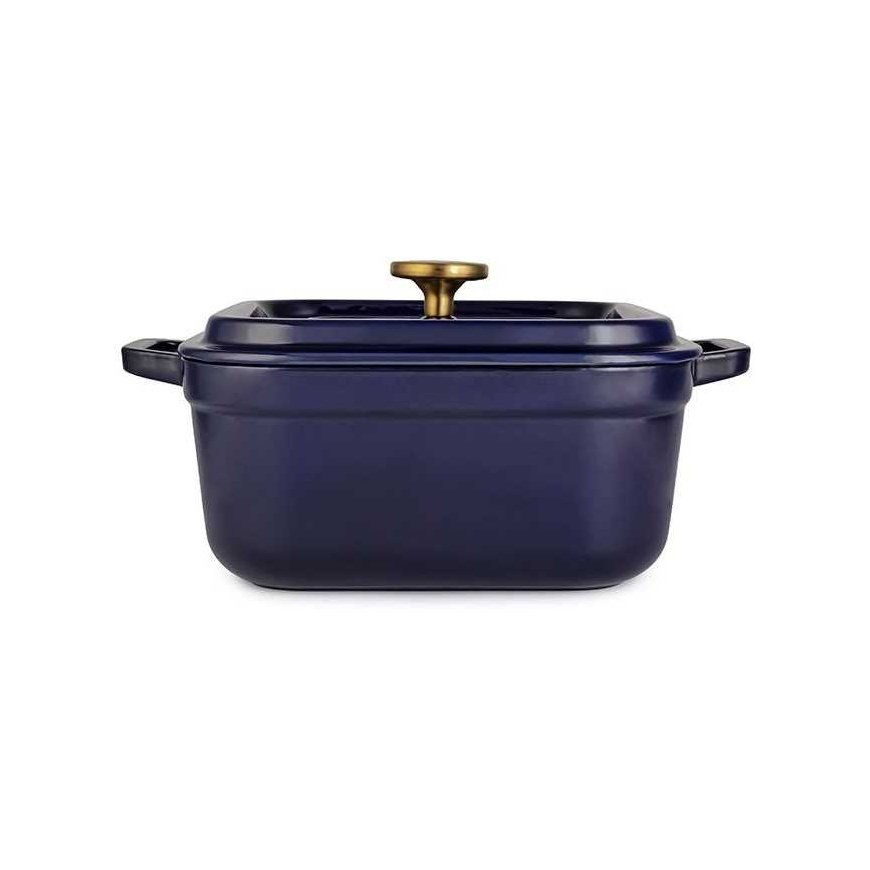 Zyle Square enameled cast iron pot ZY08BLKI – 2