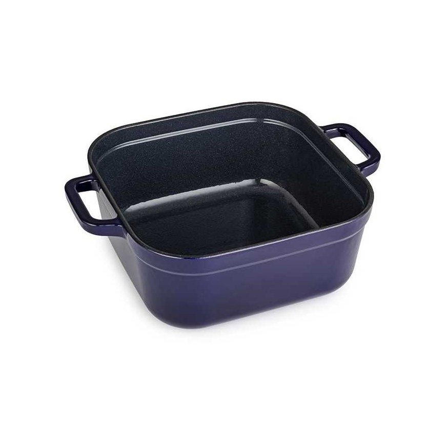 Zyle Square enameled cast iron pot ZY08BLKI – 3