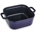 Zyle Square enameled cast iron pot ZY08BLKI