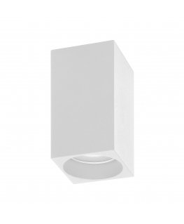 Orno BARBRA DLS GU10 pendant lamp max 50W, IP20, square, white, aluminum