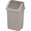 Click-it waste bucket 9L 22,9x18,9x38,1cm silver Click-it waste bucket 9L 22,9x18,9x38,1cm silver