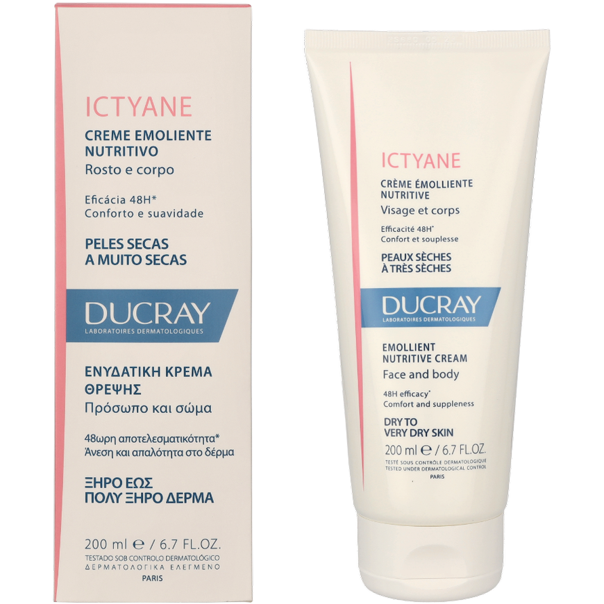 Ducray Ictyane Nourishing Emollient Cream 200ml – 2