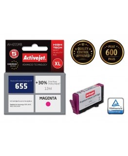 Activejet AH-655MR tindikassett 1 tk Kokkusobiv High (XL) Yield Magenta