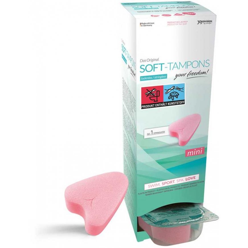Joydivison *Mini 10er pack of soft tampons – 4