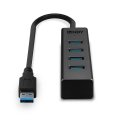 Lindy 43325 interfeisa centrmezgls USB 3.2 Gen 1 (3.1 Gen 1) Type-C 5000 Mbit/s Pelēks Lindy 43325 interfeisa centrmezgls USB 3.2 Gen 1 (3.1 Gen 1) Type-C 5000 Mbit/s Pelēks
