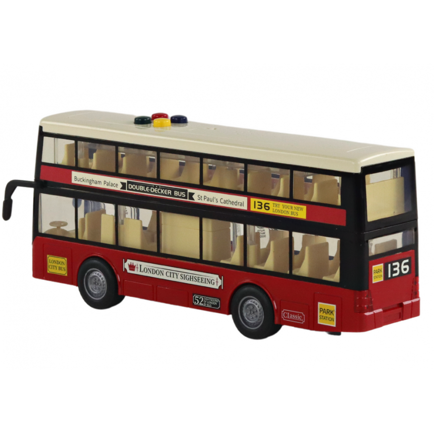 Lean Double decker city bus lights