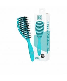 Ilu Flexible Vent hair brush Ocean Blue 1 pc