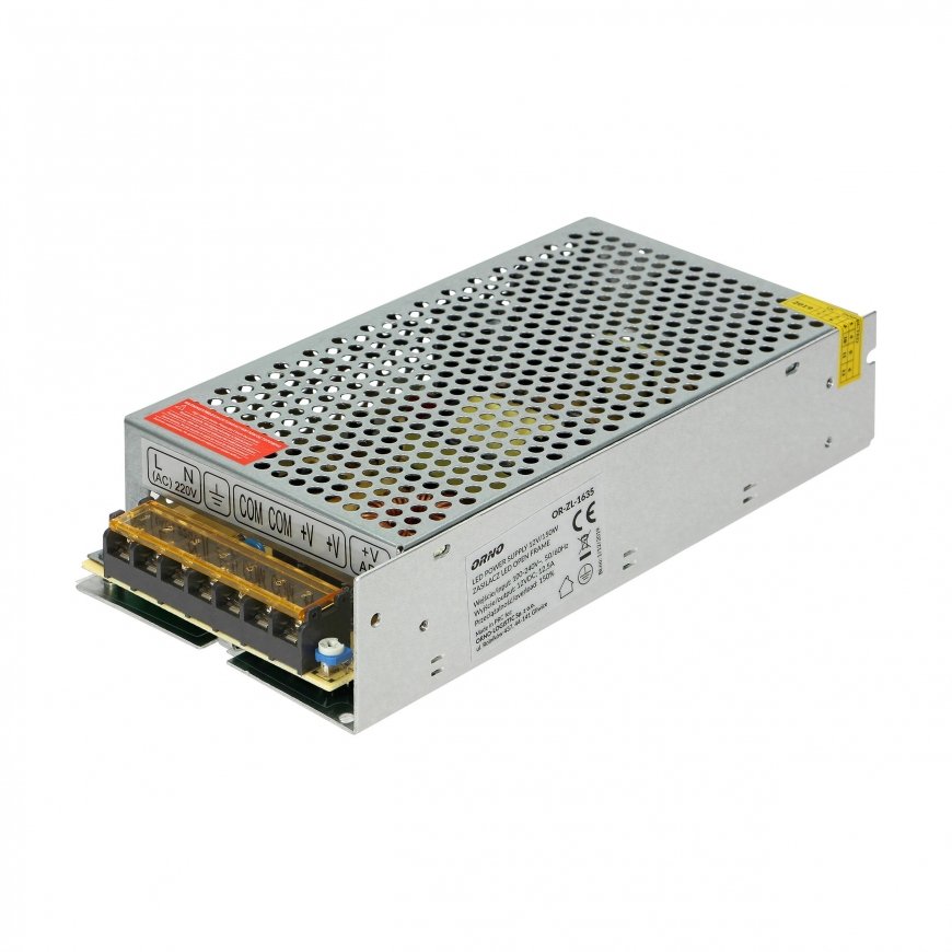 Orno Atvirojo rėmo maitinimo šaltinis 12VDC 150W, IP20 – 3