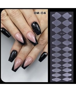Three Seven Manicure set Black - 6 tools
