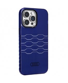 Audi IML MagSafe Case iPhone 14 Pro Max 6.7" niebieski|navy blue