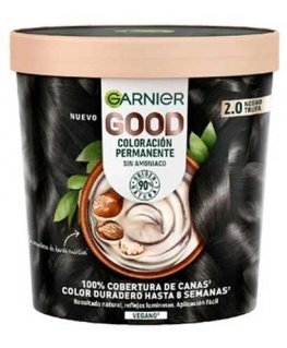 "Garnier Good Permanent Coloring 2.0 Truffle Black" hair dye