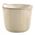 Curver Knit skalbinių krepšys 30 L Stačiakampio formos Plastikas Rusvai gelsvas Curver Knit skalbinių krepšys 30 L Stačiakampio formos Plastikas Rusvai gelsvas