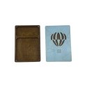 Yuliya Ausianikava ind. activity pg. certificate no. 1201908 Wooden box. Scissor case "Blue balloon" KF057/16 Yuliya Ausianikava ind. activity pg. certificate no. 1201908 Wooden box. Scissor case "Blue balloon" KF057/16