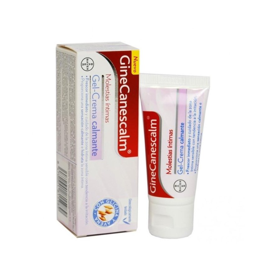 Ginecanesgel Ginecanescalm raminantis kreminis gelis 15g