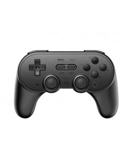 8Bitdo Pro2 Must Bluetooth/USB Juhtpult Analoog/digitaal Nintendo Switch, Nintendo Switch Lite, PC