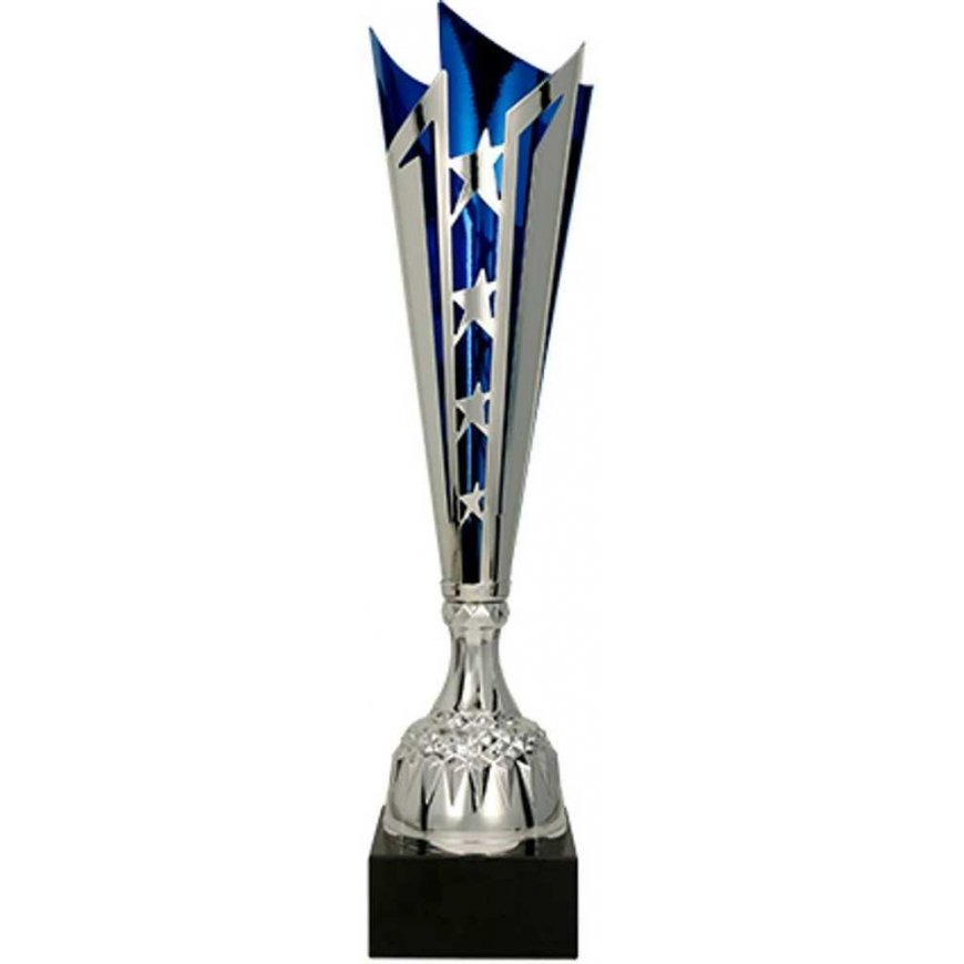 Detail Puchar metalowy silver and - blue – 2