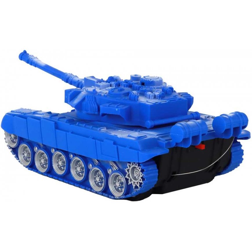 Lean R/C Tank Remote Control Lights Blue Sound 1:18 27MHz – 3