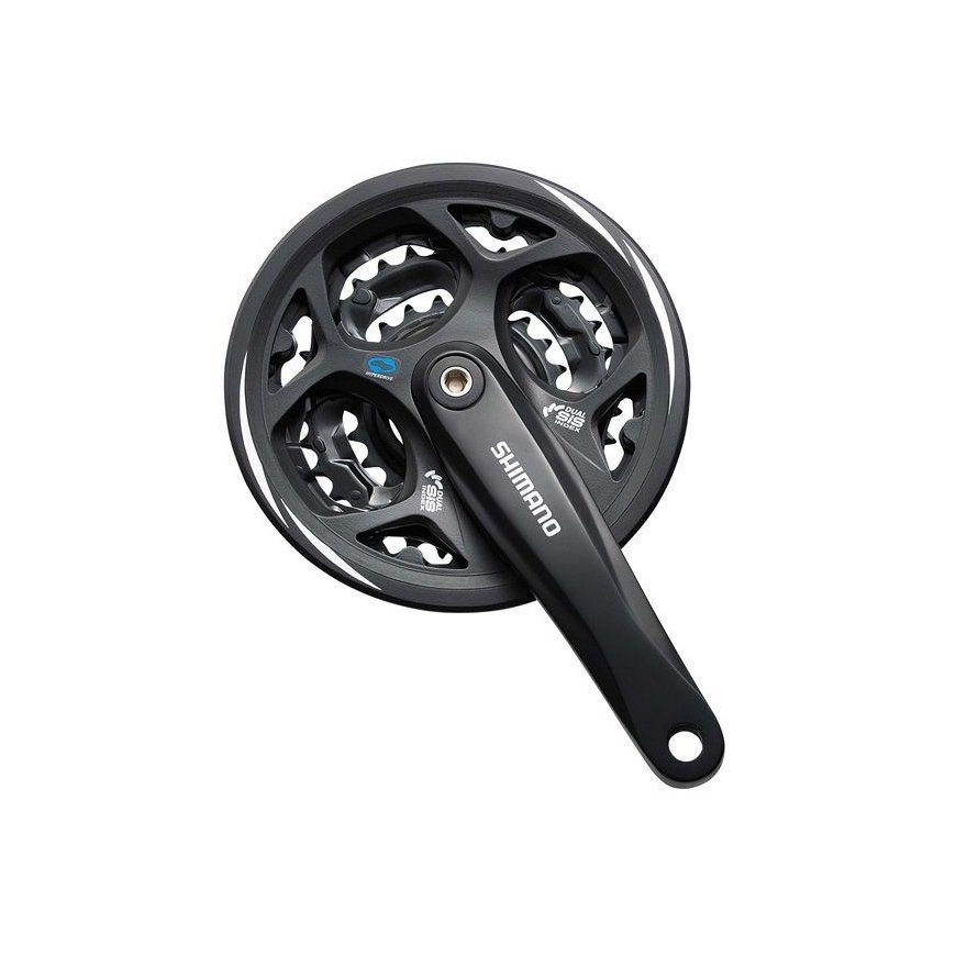 Priekinis žvaigždžių blokas Shimano ALTUS FC-M311-42T 175MM 7/8-speed juodas-42X32X22T – 2