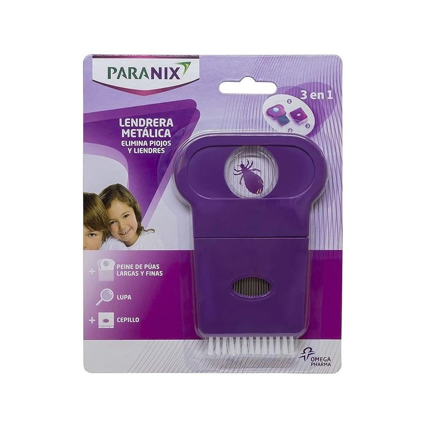 Paranix Dandraper šukutės 3 in 1