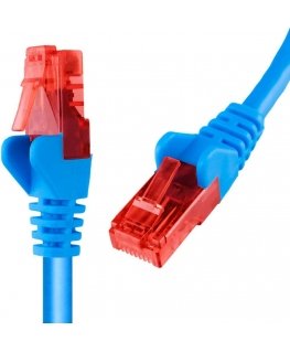 Spacetronik Cable RJ45 CAT 6 U/UTP AWG24 blue 20m