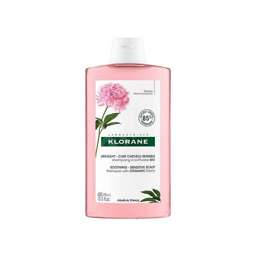 "Klorane" soothing and anti-irritation shampoo "Peony" 200ml – 2