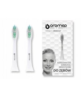 Oromed SONIC BASIC WHITE 2 pcs Balts