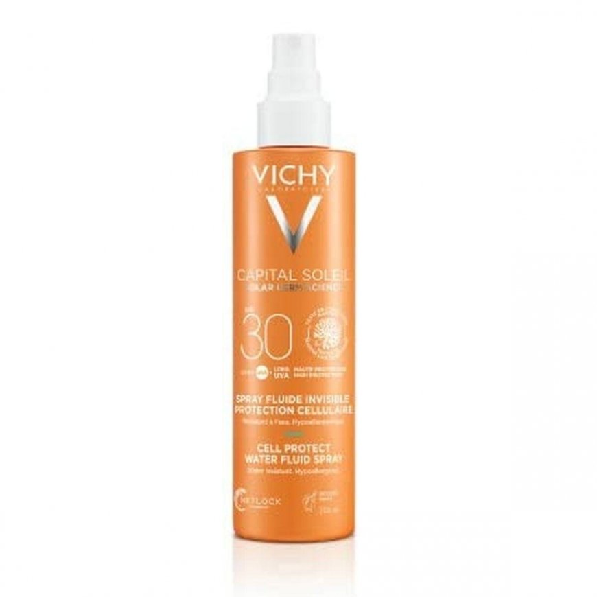 "Vichy Capital Soleil Invisible Fluid Purškiklis Spf30 apsauga nuo saulės veidui ir kūnui atspari vandeniui 200ml – 2