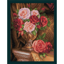 Beldizart Diamond painting set Noble Roses 30x40 cm AM1731 Beldizart Diamond painting set Noble Roses 30x40 cm AM1731
