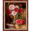 Beldizart Diamond painting set Noble Roses 30x40 cm AM1731 Beldizart Diamond painting set Noble Roses 30x40 cm AM1731