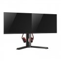Varr VDSGM Universal Dual Screen Gaming Monitor Stand 17 "- 27" Varr VDSGM Universal Dual Screen Gaming Monitor Stand 17 "- 27"