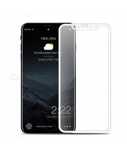 Swissten Ultra Durable 3D Japanese Tempered Glass Premium 9H Screen Protector Apple iPhone XS Max White