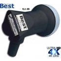 Best Konwerter Satelitarny LNB Single BEST HG 101 Ultra Juodas 0,1dB Best Konwerter Satelitarny LNB Single BEST HG 101 Ultra Juodas 0,1dB