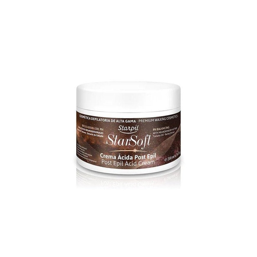 Acid cream after depilation Starpil StarSoft Post Epil Acid Creamy, for very sensitive skin, 200 ml