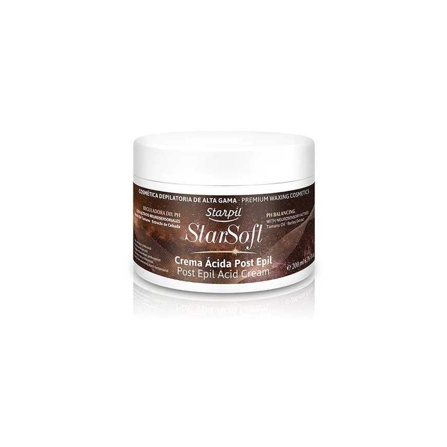 Rūgštinis kremas po depiliacijos Starpil StarSoft Post Epil Acid Kreminis, ypač jautriai odai, 200 ml – 2