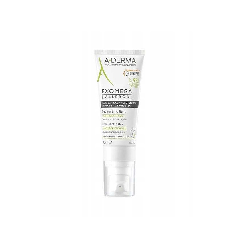 A-DERMA "Exomega Allergo" softening balm 40ml – 3
