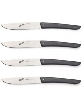 Berkel steak knife set 4-pcs. Color black