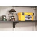 Accessory set for shed ( 4 shelves + 2 brackets ) Accessory set for shed ( 4 shelves + 2 brackets )