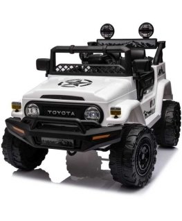 Lean Cars Battery car Toyota FJ White 4x4
