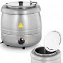 Royal Catering Kociołek termos do zupy elektrinis ze stali nierdzewnej cool-touch 400 W 10 l 35-80C sidabrinė Royal Catering Kociołek termos do zupy elektrinis ze stali nierdzewnej cool-touch 400 W 10 l 35-80C sidabrinė
