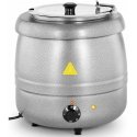 Royal Catering Kociołek termos do zupy elektrinis ze stali nierdzewnej cool-touch 400 W 10 l 35-80C sidabrinė Royal Catering Kociołek termos do zupy elektrinis ze stali nierdzewnej cool-touch 400 W 10 l 35-80C sidabrinė