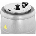Royal Catering Kociołek thermos for soup electric stainless steel cool-touch 400 W 10 l 35-80C silver