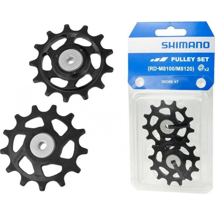 Galinio pavarų perjungėjo ratukų komplektas Shimano RD-M8100 – 2