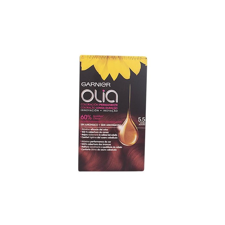 Garnier Olia permanent coloring 5.5
