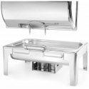 Hendi Food warmer with candle paste, polished steel GN 1/1 Hendi Food warmer with candle paste, polished steel GN 1/1
