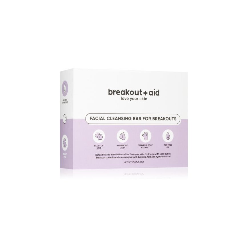 Breakoutaid Facial Cleansing Bar For Breakouts (problematic skin)