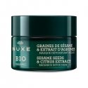 Nuxe NUXE BIO Šviečianti detoksikuojanti kaukė su citrusinių vaisių ir sezamo sėklų ekstraktu 50ml Nuxe NUXE BIO Šviečianti detoksikuojanti kaukė su citrusinių vaisių ir sezamo sėklų ekstraktu 50ml