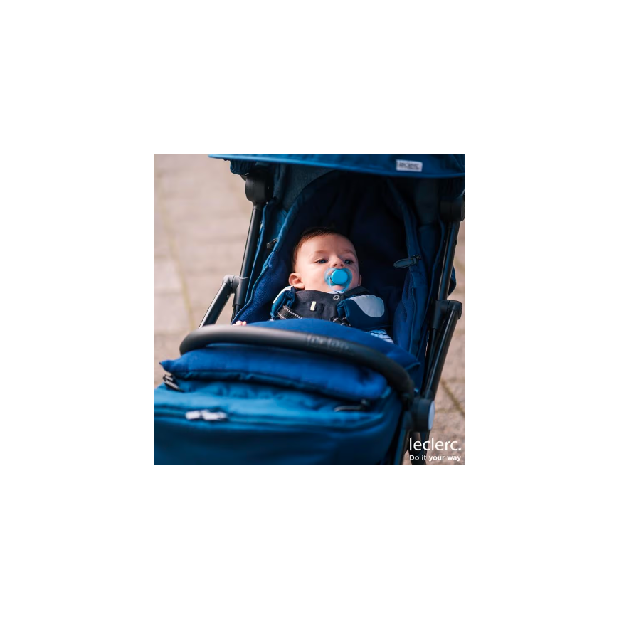 Leclerc Baby Footmuff Polar envelope - green – 2